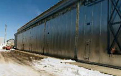 Kilns dry and sterilize the lumber.