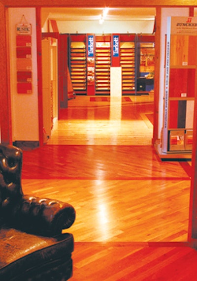 Consumers can see a whole spectrum of options at McKay's showroom.