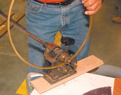 Gear-driven ring rollers easily bend metal to the circular shape you need.