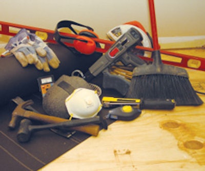 The right tools and techniques for subfloor preparation get a wood flooring job off to a good start.