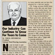 Virgil Hendricks' prediction headlined in this 'President's Message' from the October/November 1988 issue proved to be correct.