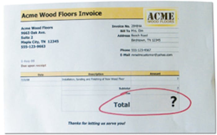 Calculating Wood Flooring Job Costs | Wood Floor Business