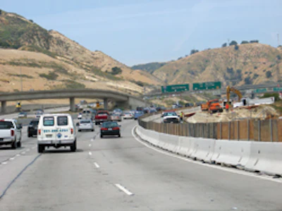 McCalla's Econoline braves California's notorious highways.