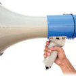 Photo of a megaphone