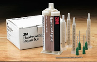 photo of 3M epoxy wood repair kit