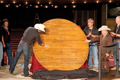 photo of the Grand Ole Opry stage