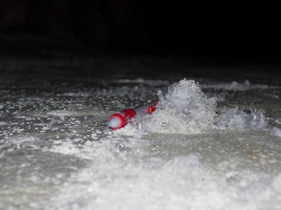 efflorescence in crawl space