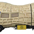 The new Planters Nutmobile has a bevy of green features, including interior oak flooring that was reclaimed from a Lancaster, Pa., barn that was built in 1840.