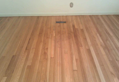 White Oak Refinish After