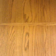 New poly finish on an oak wood floor matches existing finish
