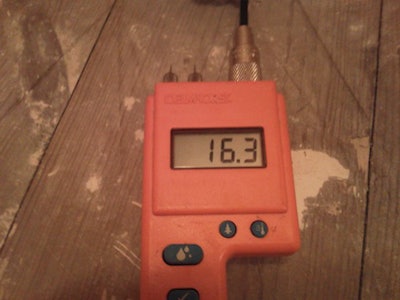 Moisture Meter Board Subfloor