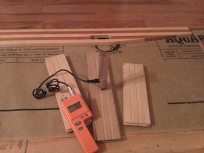 Moisture Meter Red Oak