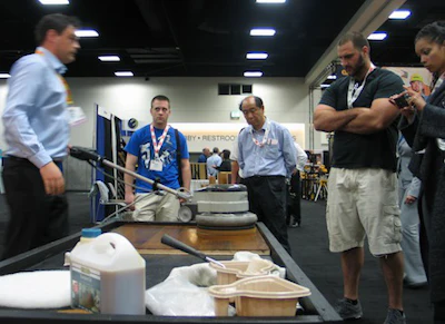 Woca Denmark Exhibit During 2011 Nwfa Wood Flooring Expo In San Diego