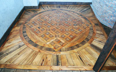 reclaimed wood flooring made from hickory, white oak, sugar pine and eastern pine