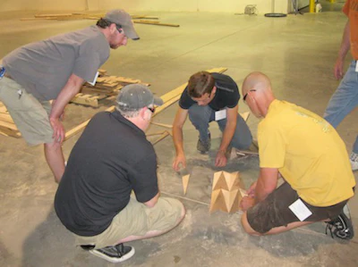 NWFA school for creating wood flooring jigs and medallions