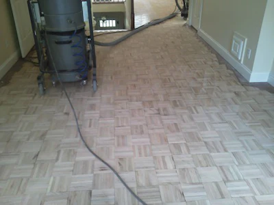 Fingerblock Parquet After Sanding1