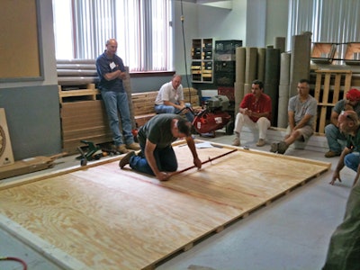 Prefinish Flooring Installation At Nwfa School I