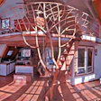 Roald Gundersen built this home in 1993 using whole, unmilled trees as structural elements. He founded Stoddard, Wis.-based Whole Trees Architecture and Structures in 2007 along with his partner, Amelia Swan Baxter.