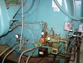 photo of Kelly Lumber's Cleaver-Brooks broiler
