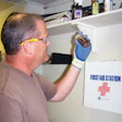 photo of Tim Kelly testing vegetable oil