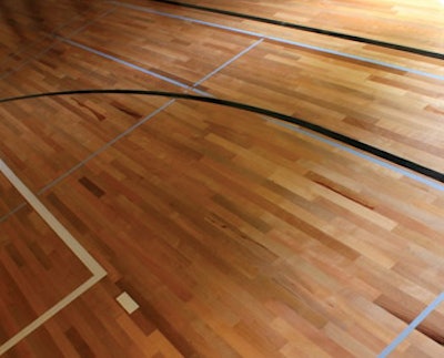 ... filled a need in a school gym in Oregon.