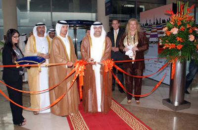 Domotex Middle East 2011 Ribbon Cutting Ceremony By Abdul Rahman Al Owais, The Minister Of Culture, Youth And Community For United Arab Emirates