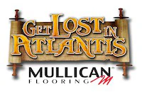 Logo For Mullican Flooring's Get Lost In Atlantis Sales Promotion