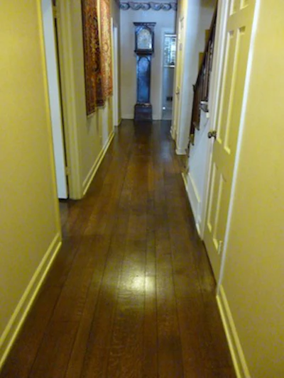 Wax Wood Floor Hallway