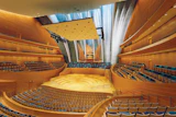 Designed in the 'vineyard' style for orchestral halls, Helzberg Hall's seats wrap around the performance stage in curvilinear terraces.