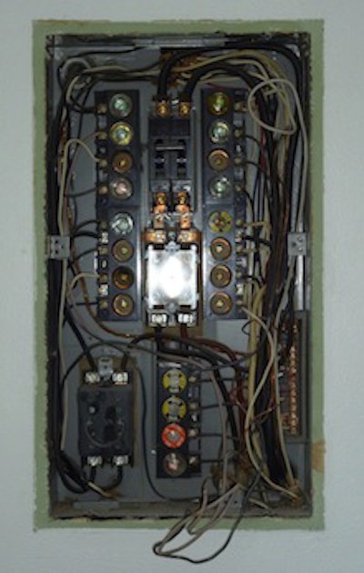 Old House Electrical Panel Hookup