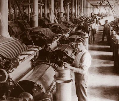 Turn-of-the-Century Textile Factory