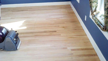 photo of floor sander