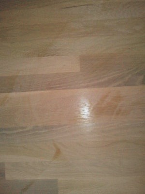 Photo of floor stain disaster