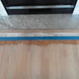 wood floor trick to protect marble fireplace