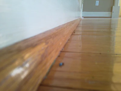 Wall Line Poor Edge Work