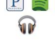 Photo of spotify, Pandora, and Google Music app logos