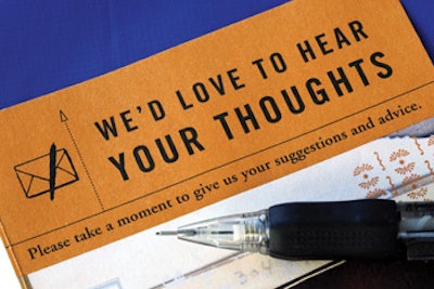 photo of suggestion card