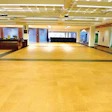 photo of cork floor in Addleston Library on the College of Charleston campus