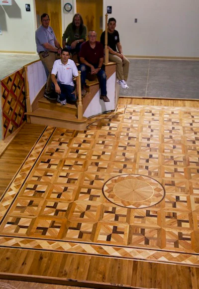 wood flooring sand and finish teaching by the national wood flooring association nwfa
