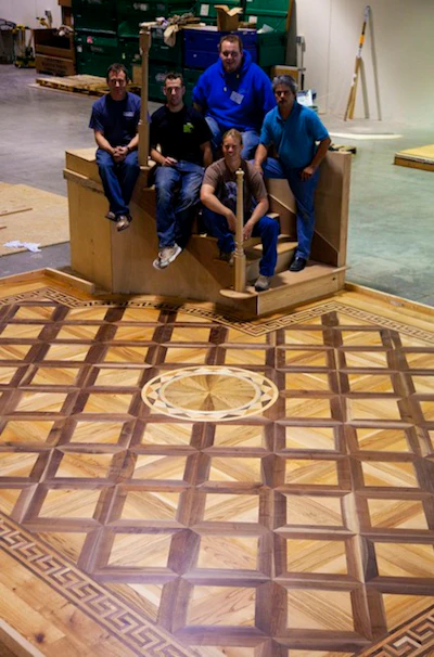 wood flooring sand and finish teaching by the national wood flooring association nwfa