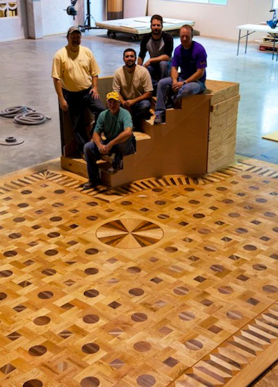wood flooring sand and finish teaching by the national wood flooring association nwfa