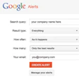 photo of Google screenshot