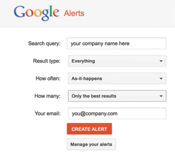 photo of Google screenshot