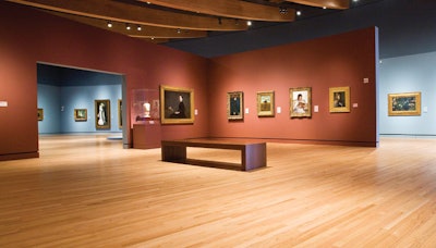 Monticello, Ark.-based Maxwell Hardwood Flooring supplied just over 52,000 square feet of clear red oak for the gallery spaces at Crystal Bridges Museum of American Art, located in Bentonville, Ark.