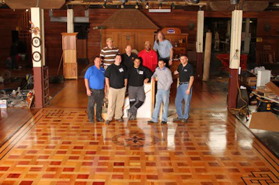 expert wood flooring school taugh by the National wood flooring association (NWFA)