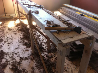 Hand Scraping Bench