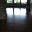 photo of a floor with uneven sheen