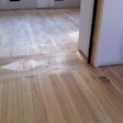Burnished Edges On Wood Floor
