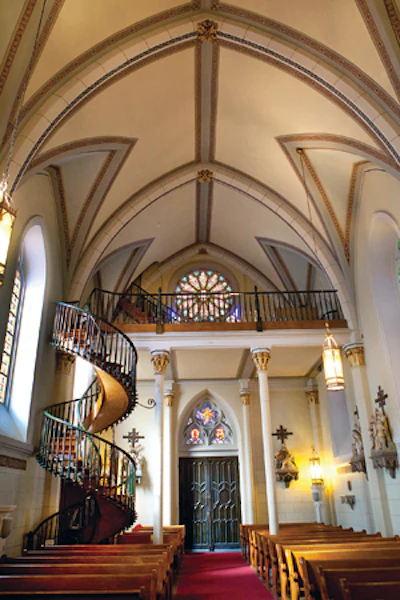 Jjj 213 Hf Loretto Chapel Miraculous Staircase Overall Web