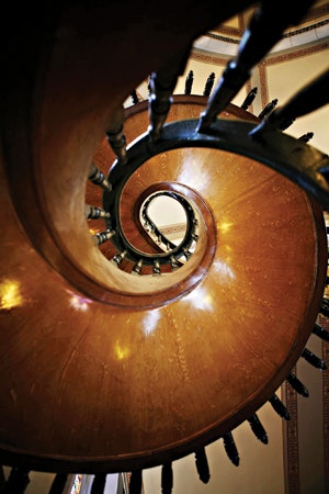 Lll 213 Hf Loretto Chapel Miraculous Staircase Spiral Web